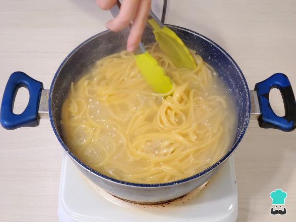 Recette de nouilles au four - Étape 2