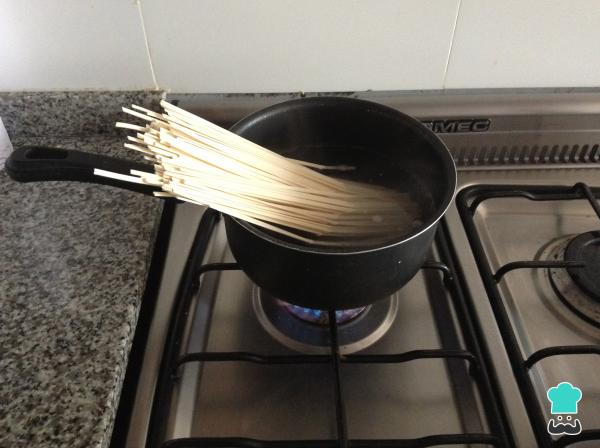 Recette de nouilles carbonara - Étape 2
