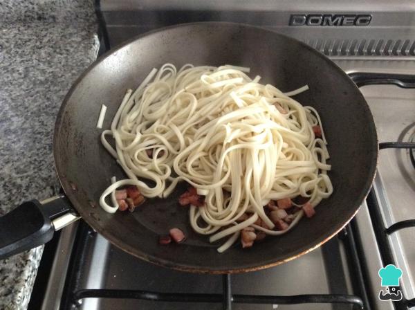 Recette de nouilles carbonara - Étape 5