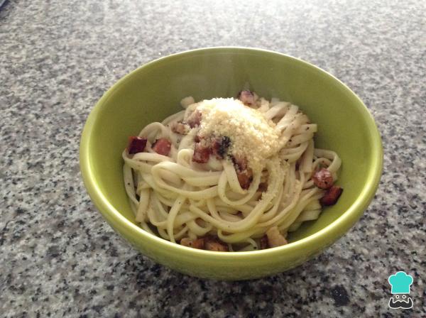 Recette de nouilles carbonara - Étape 7