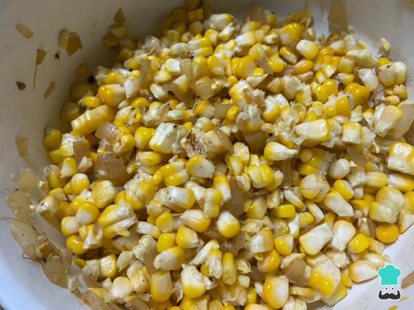 Recette de paniers de maïs – Étape 5