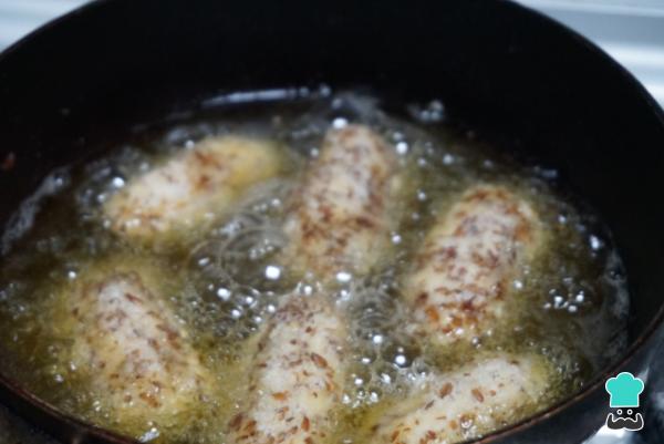 Recette de croquettes céto - Étape 8