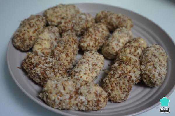 Recette de croquettes céto - Étape 7
