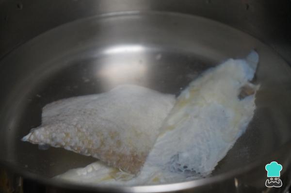 Recette de Porrusalda de Morue - Étape 2