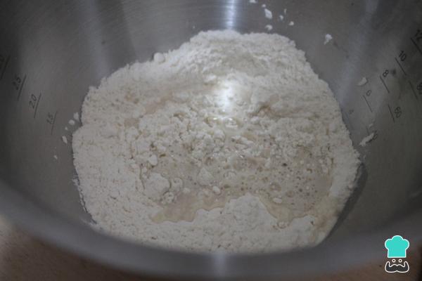 Recette de pain miche - Étape 2