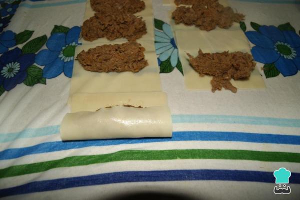 Recette Cannellonis à la viande et au pâté - Étape 8