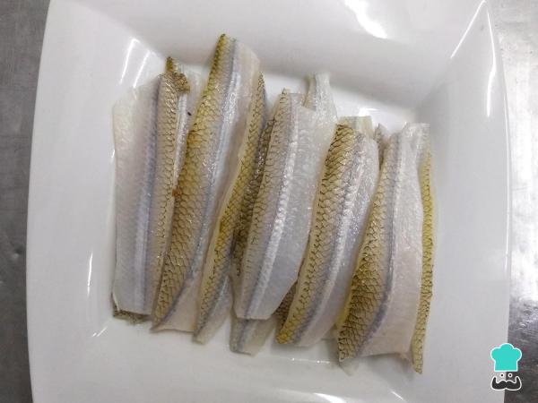 Recette de marinade de poisson - Étape 1