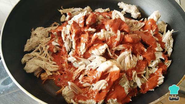 Recette de panuchos à la dinde – Étape 8