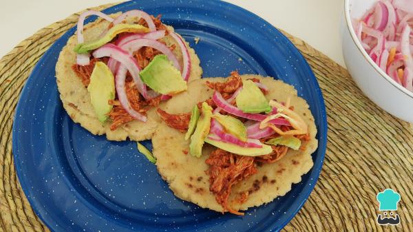 Recette de panuchos à la dinde – Étape 9