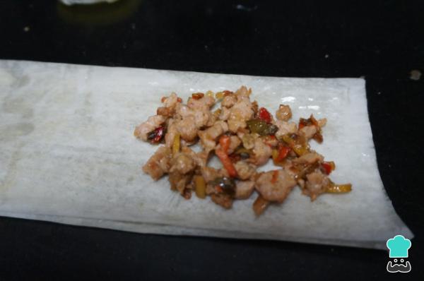 Recette de Samoussas au poulet et au curry – Étape 5