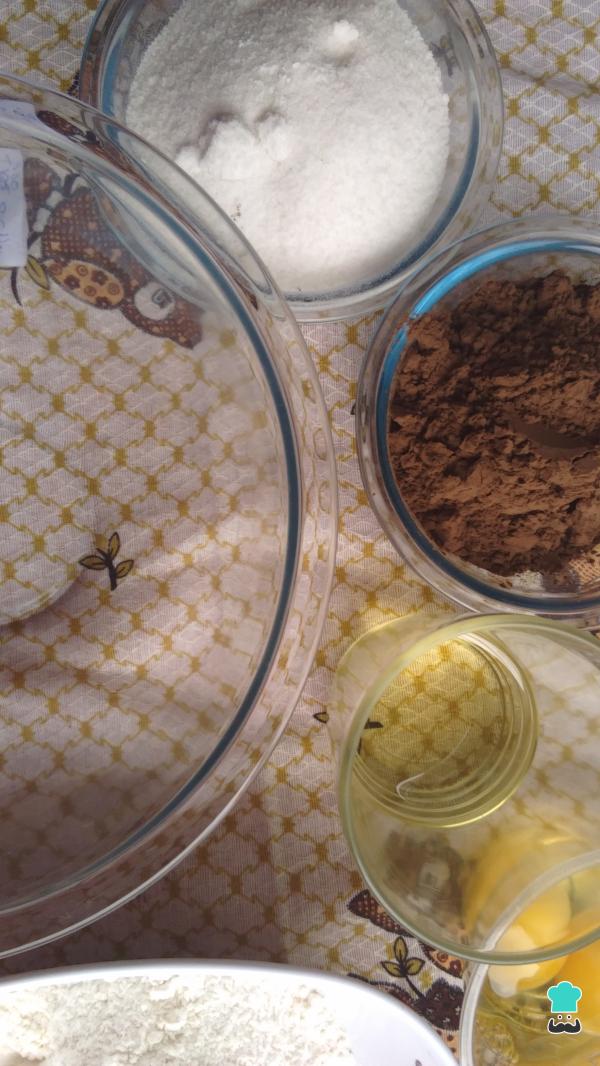 Recette de biscuits craquelés - Étape 1
