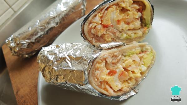 Recette de burritos aux œufs - Étape 8