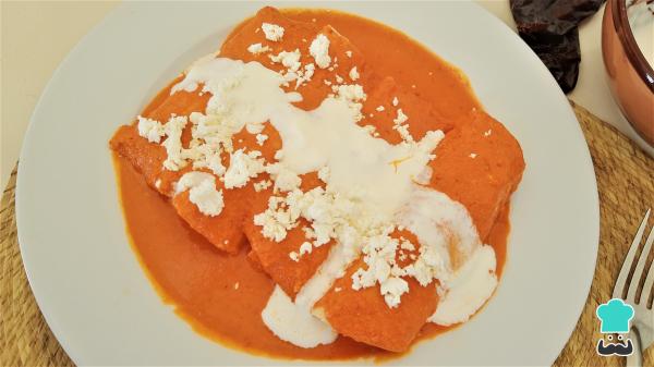 Recette d'Enchiladas à la crème - Étape 7