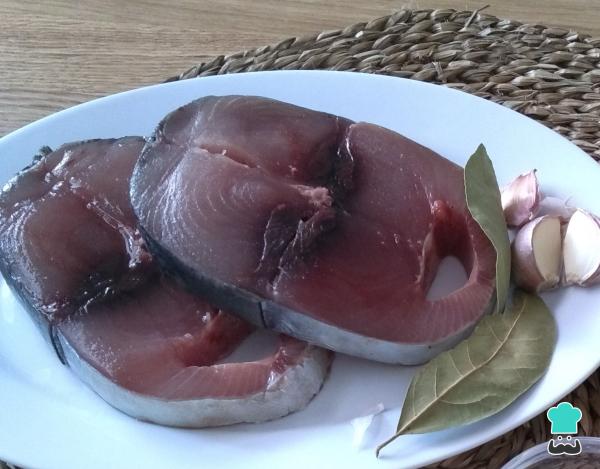 Recette de bonite marinée - Étape 1