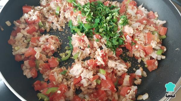 Recette de Quesadillas au thon frit - Étape 5