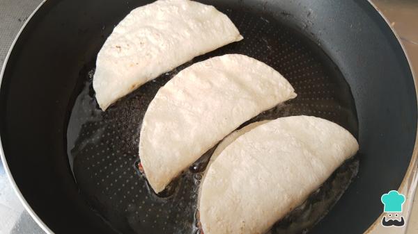 Recette de Quesadillas au thon frit - Étape 7