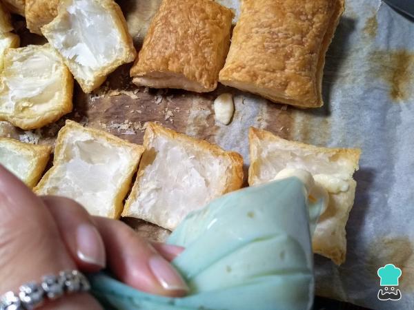 Recette de Miguelitos à la crème - Étape 8