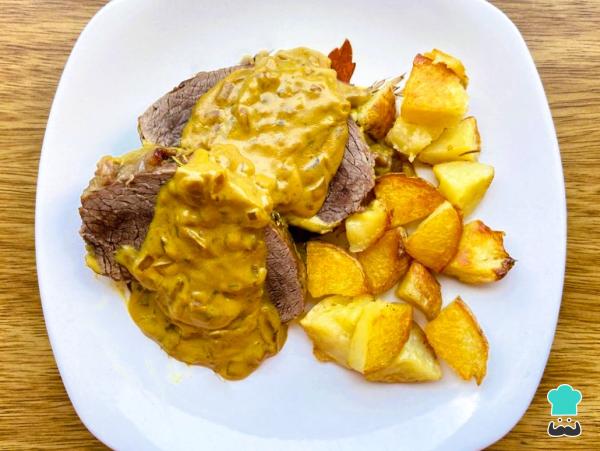 Recette du Peceto à la moutarde - Étape 8