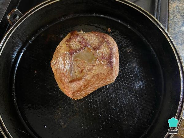 Recette du Peceto à la crème - Étape 3