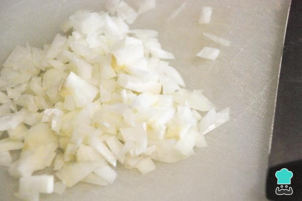 Recette de tortillitas à la morue - Étape 2