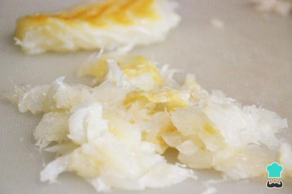 Recette de tortillitas à la morue - Étape 4
