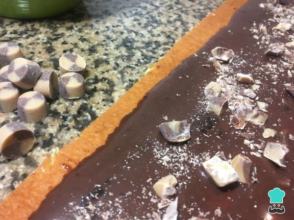 Recette de Pionono au chocolat - Étape 7