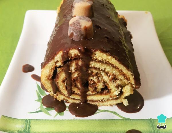 Recette de Pionono au chocolat - Étape 8