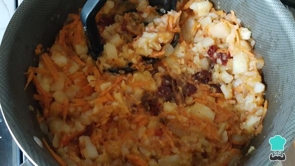 Recette de tacos au panier végétalien - Étape 2