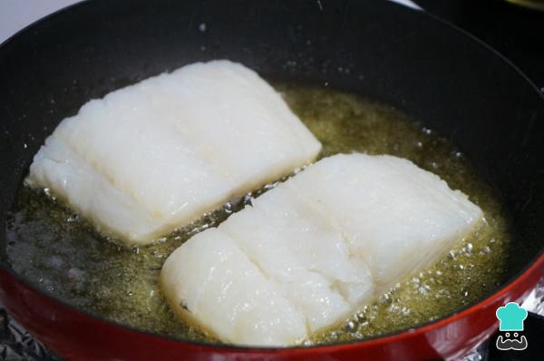Recette de morue à la Bilbao - Étape 2