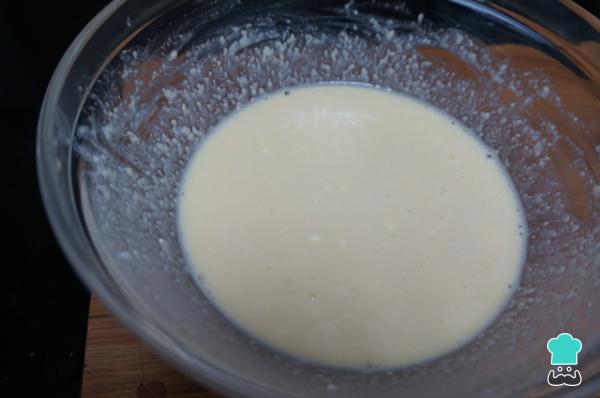 Recette de crêpes Keto - Étape 2