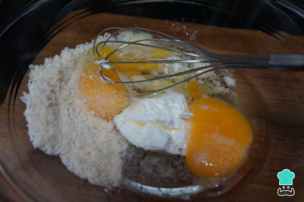 Recette de crêpes Keto - Étape 1