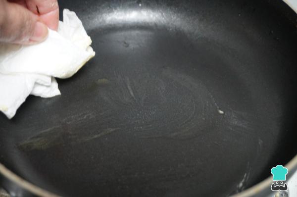 Recette de crêpes Keto - Étape 3