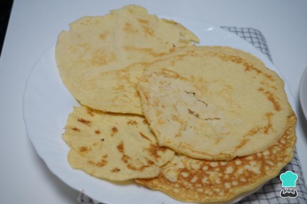 Recette de crêpes Keto - Étape 7
