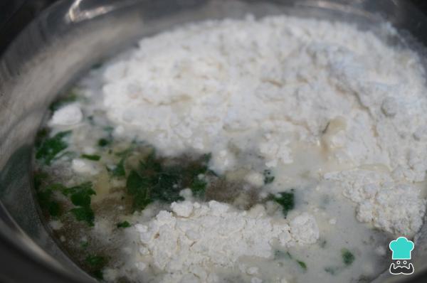 Recette de Pavías au Colin - Étape 2