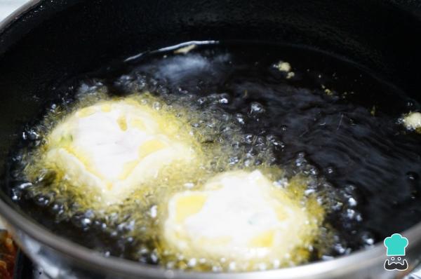 Recette de Pavías au Colin - Étape 4