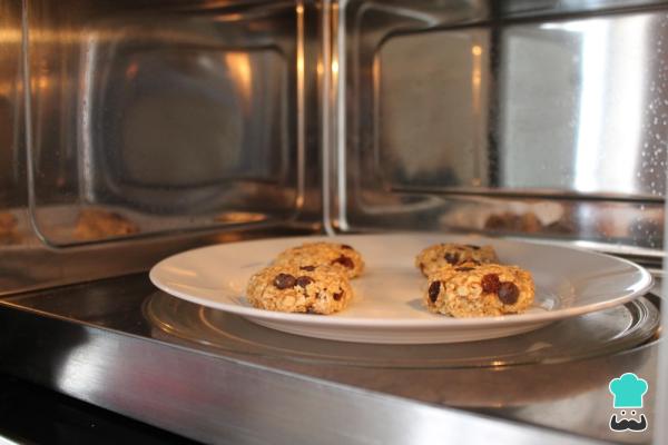 Recette de biscuits à l'avoine au micro-ondes – Étape 7