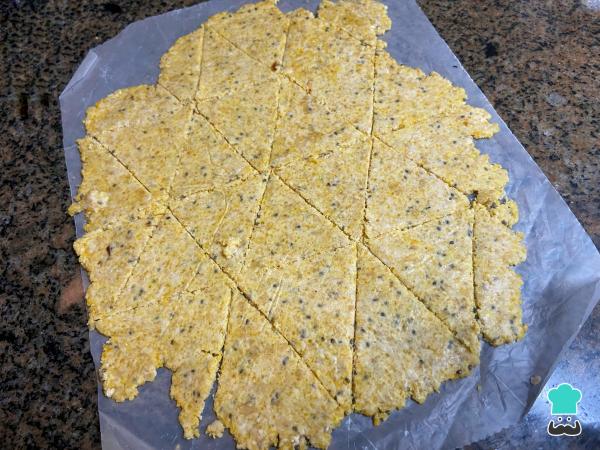 Recette de nachos à l'avoine - Étape 4