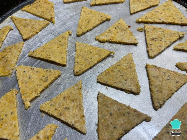 Recette de nachos à l'avoine - Étape 5