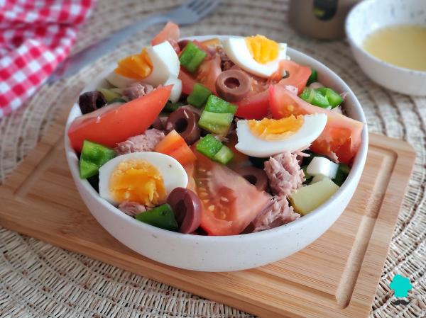 Recette Traditionnelle de Salade de Campagne : le plat le plus complet et le plus frais pour les journées chaudes - Étape 7