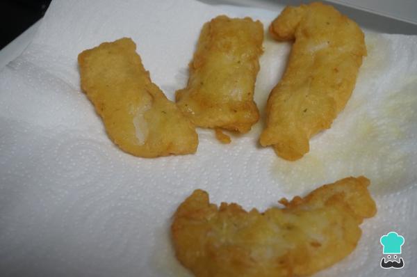 Recette Pavías de Morue - Étape 5