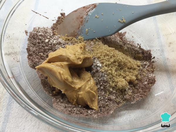 Recette de biscuits au chocolat au micro-ondes - Étape 2