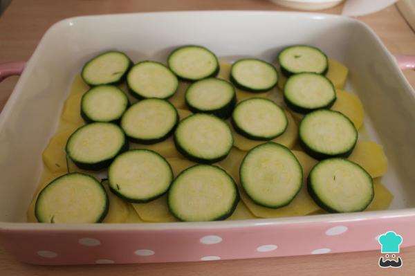 Recette de bar au four aux légumes - Étape 2