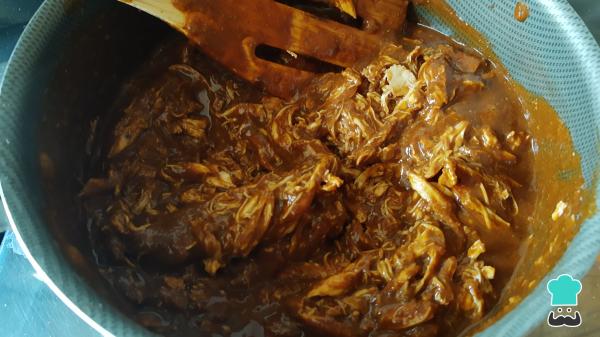 Recette de Mole Pambazos - Étape 6