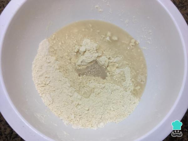 Recette de grosses cornes - Étape 2
