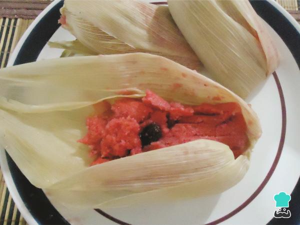 Types de tamales - Tamales aux fruits