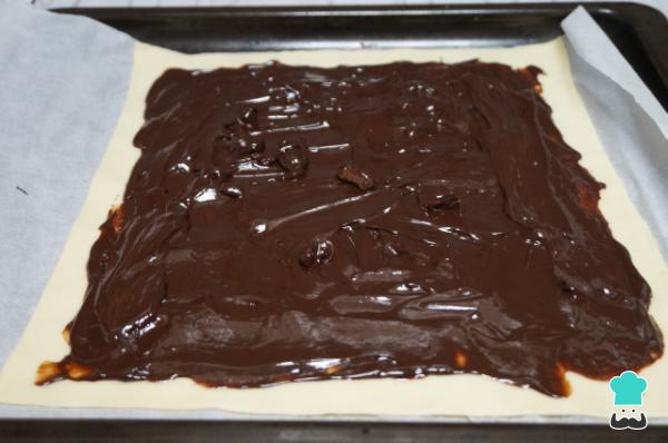 Recette de Pâte feuilletée et gâteau au chocolat - Étape 3