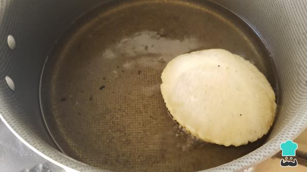 Recette gonflée de Veracruz - Étape 3