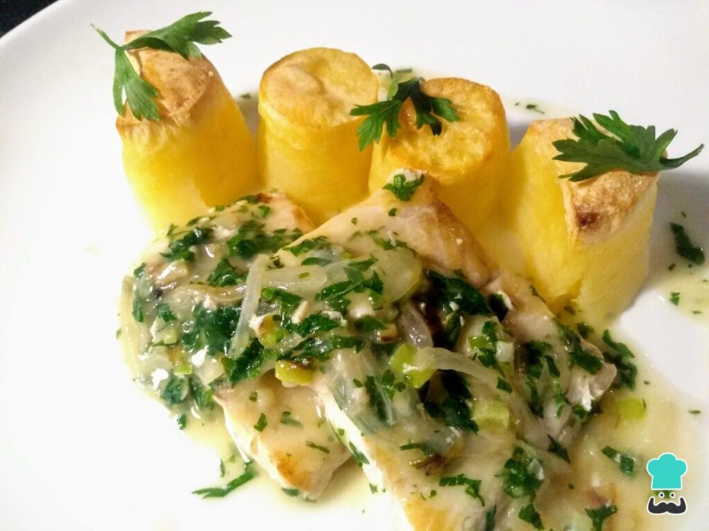 Recette d'aiglefin à la sauce verte