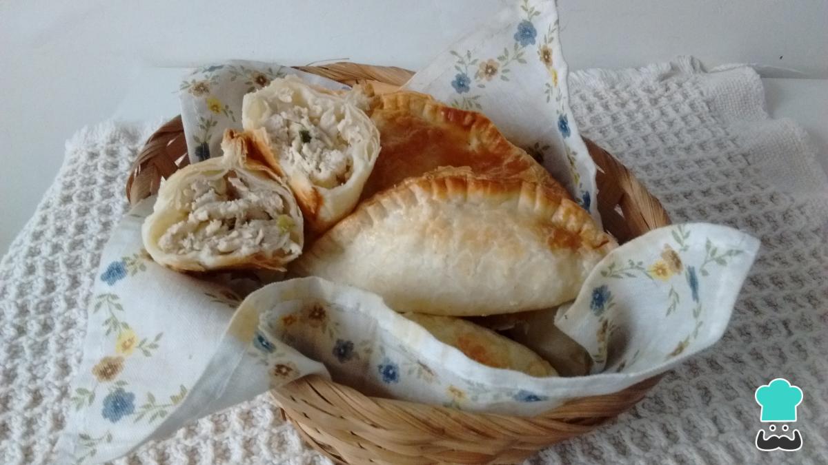 Recette d'empanadas au poulet vert