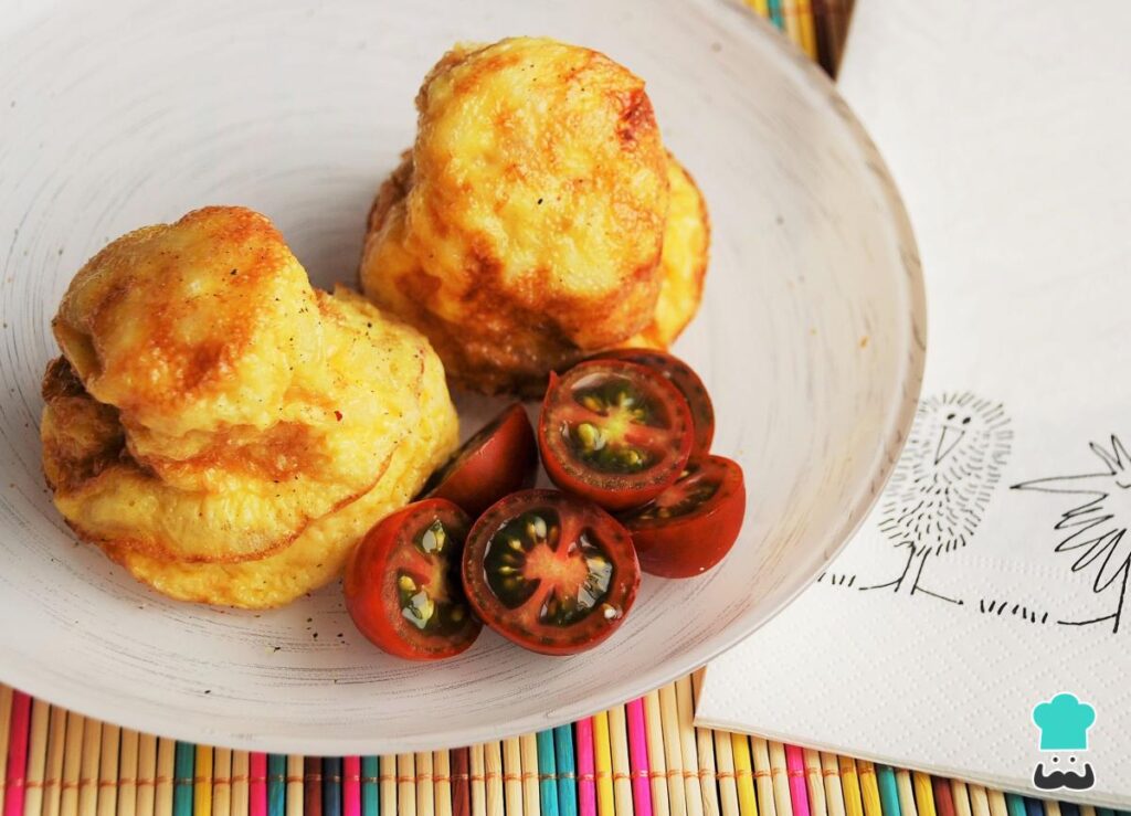 Recette d'omelettes à la morue